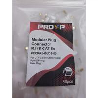 Gambar PROXP CONNECTOR RJ45 CAT 5 – ISI 50 PCS dari Multi Komputer Kota Administrasi Jakarta Barat 4 Tokopedia