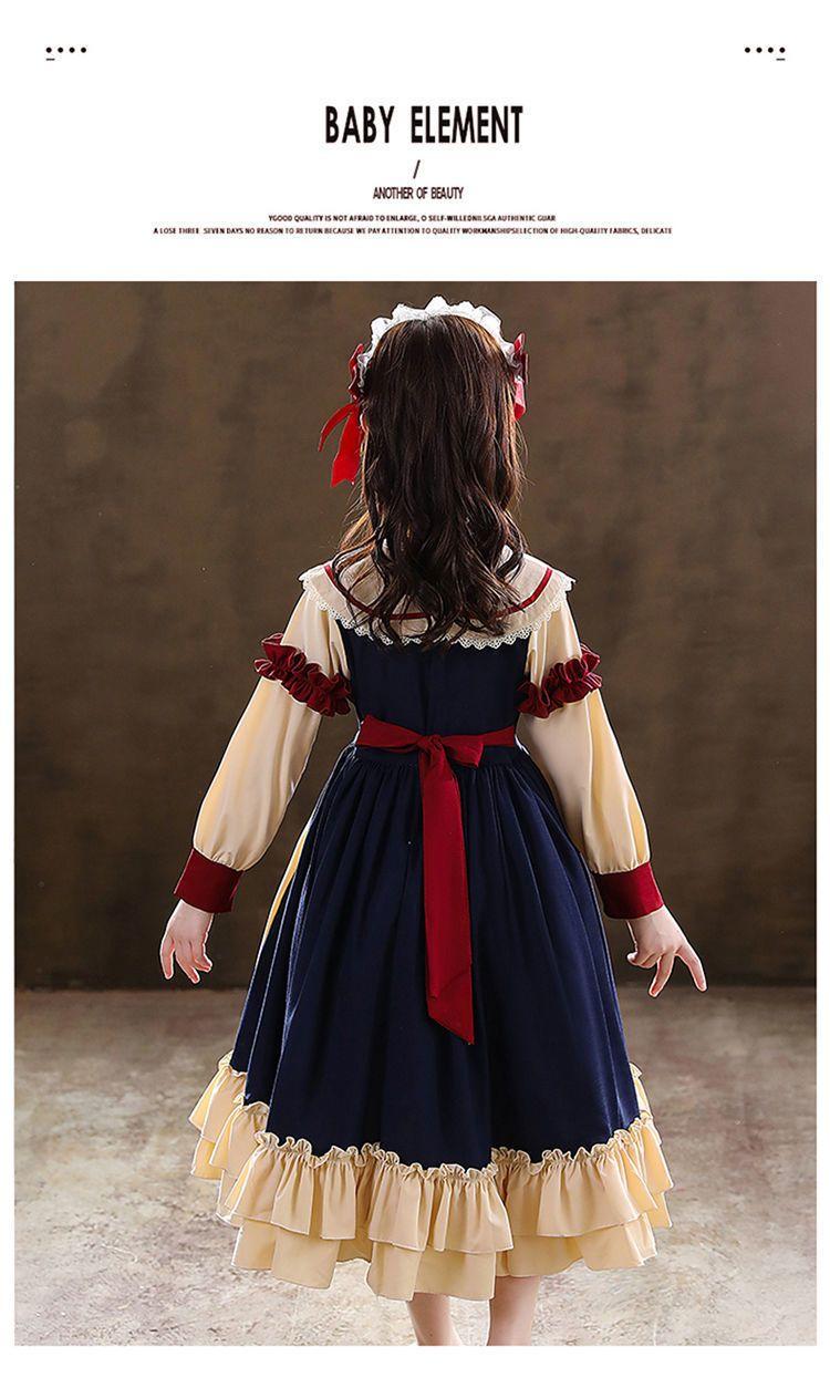 Product Introduction of Váy Công Chúa Lolita, Cho Bé Gái, Hàng Mới Về Năm 2024, Váy Dài Tay, Phong Cách Preppy, Thời Trang, Thích Hợp Cho Mùa Thu Và Mùa Đông, Quần Áo Trẻ Em, Quần Áo Mùa Thu 17