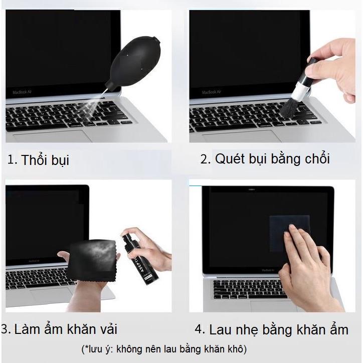 🔥🔥🔥Bộ làm sạch máy tính Bộ làm sạch màn hình LCD Làm sạch màn hình phun Máy chà bàn phím kẽ hở 5