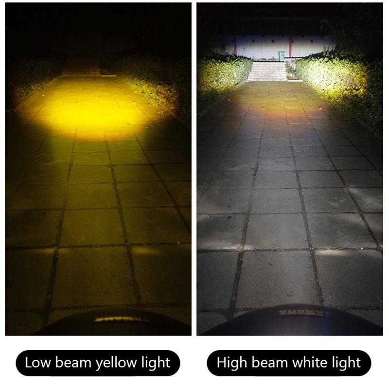 Product Introduction of Đèn Đi Xe Đạp Xe Máy, Đèn Pha Hai Màu Thông Dụng 12V, Bóng LED P15D H6 Và PX15D, Thích Hợp Cho Xe Máy Và Xe Tay Ga, Đèn Đầu, Đèn Pha 34