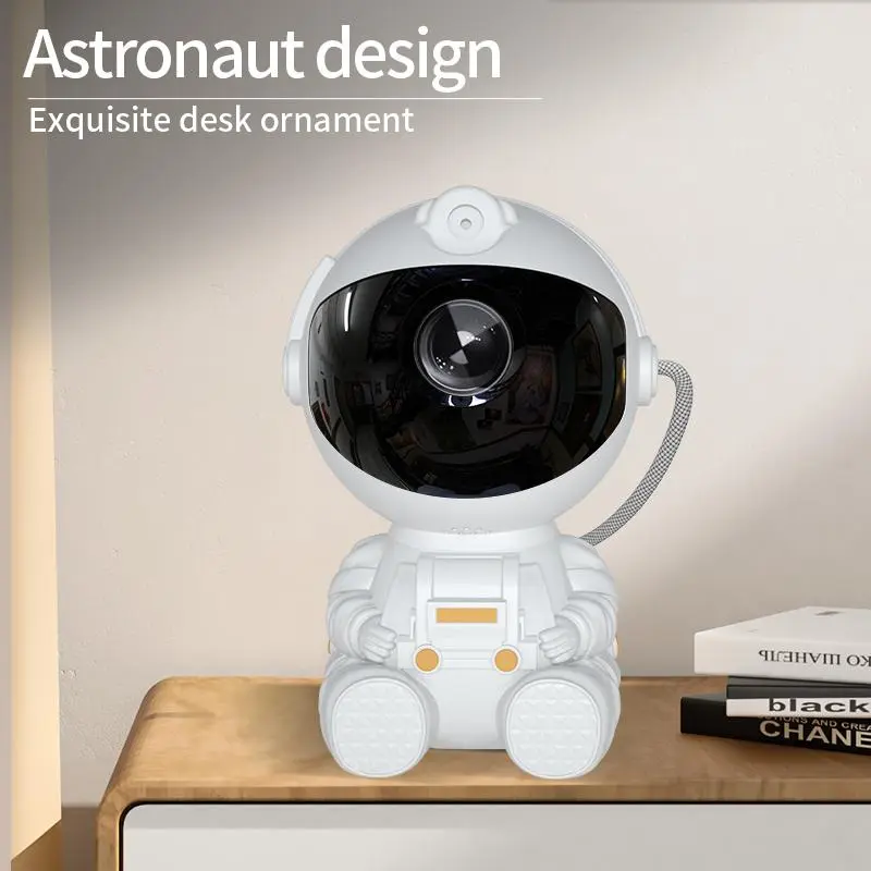 Astronaut Design LED Projector Night Light, Galaxy Projector with Remote Control, Novelty Lighting for Home Theater & Room Decoration 5