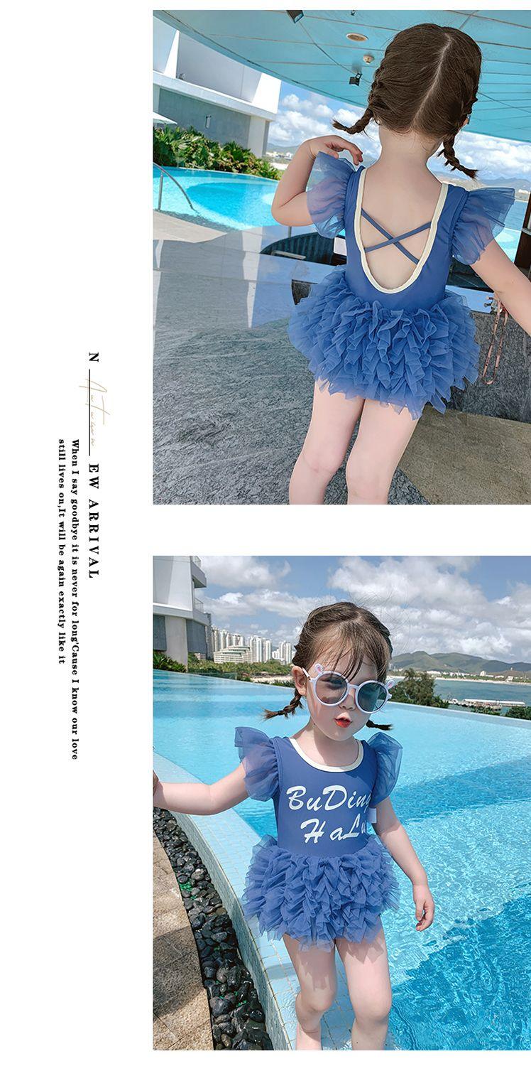 Product Introduction of Quần Áo Trẻ Em, Bộ Sưu Tập Mới Năm 2024, Áo Tắm Một Mảnh Mùa Hè, Dành Cho Bé Gái, Thiết Kế Chữ Cái, Váy Công Chúa Nhỏ Cho Bé, Đồ Bơi 7