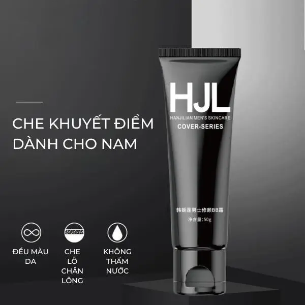 [KEM NỀN CHE KHUYẾT ĐIỂM CHO NAM] Dạng lỏng không gây bết dính, hỗ trợ làm đều màu da và Hỗ Trợ kiểm soát dầu, không thấm nước chăm sóc làn da Cosmetic Serum Skincare 2