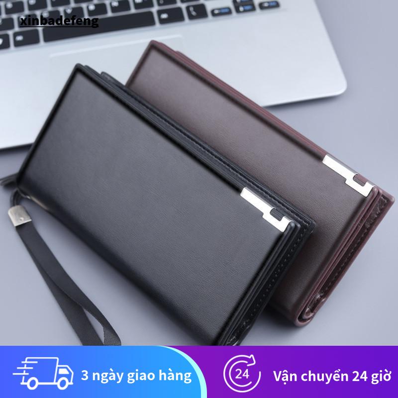 Ví Nam, Đẹp Và Sành Điệu, Túi Xách Mới Có Khóa Kéo, Ví Dài Đa Năng, Túi Ví Đa Năng Có Ngăn Đựng Điện Thoại Di Động