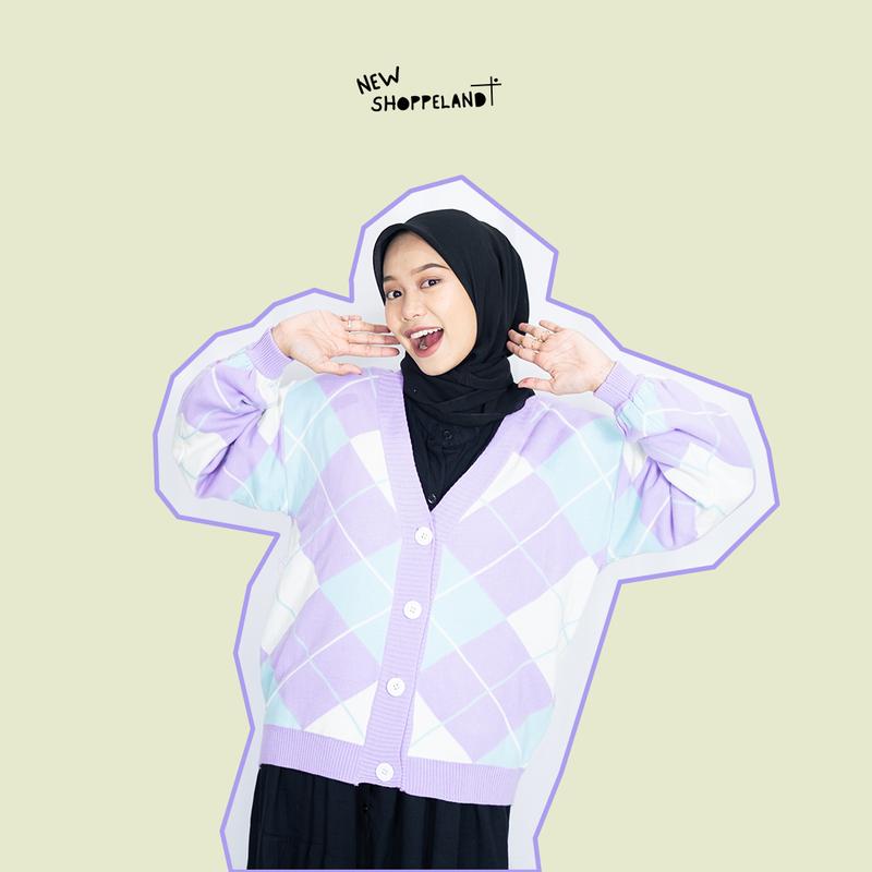 HINATA CARDIGAN OVERSIZE DIAMOND PREMIUM 7