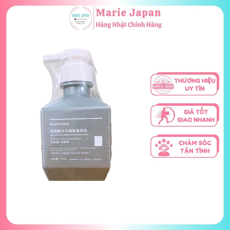 Kem Dưỡng Da Body Royal Retinol Làm Sáng Da Nữ B22 200g Làm Đẹp Da Dưỡng Body Women