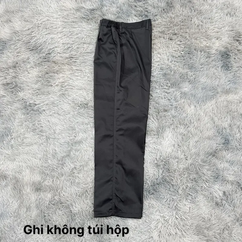 Quần bảo hộ lao động Nam,vải kaki, Có Túi hộp,Dáng xuông,Cạp chun,thoải mái khi mặc 8