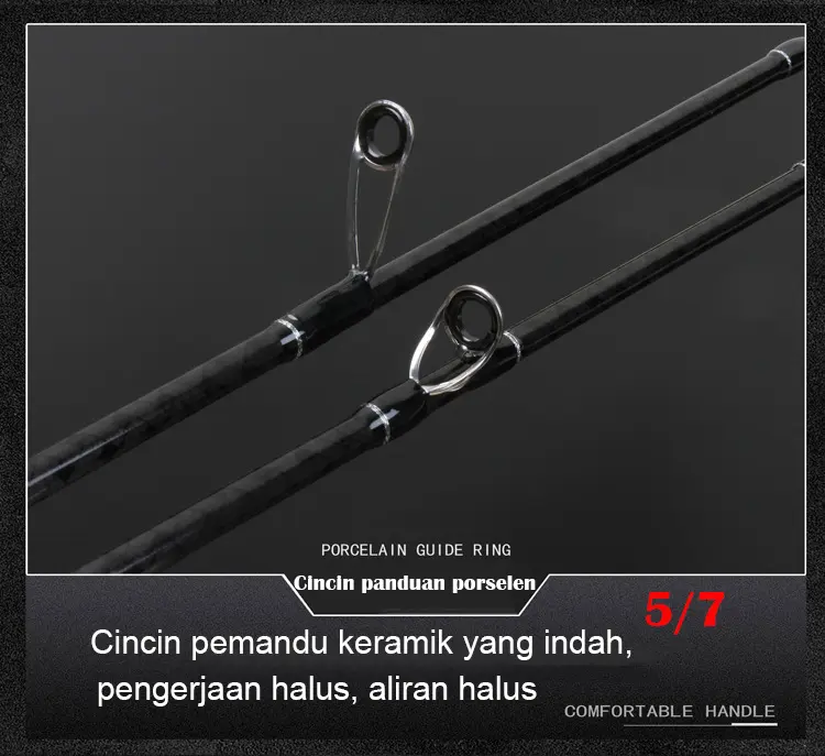 Baitcasting  Panjang 1.68m / 1.8m / 1.98m Carbon Fiber Gear ratio: 7.2:1 19+1BB fishing reel BC REEL Fishing Rod Max Drag 8kg Joran Pancing Carbon Ultralight Lure Rod Bahan Serat Karbon Ultra Ringan Roda Laut Umpan 5