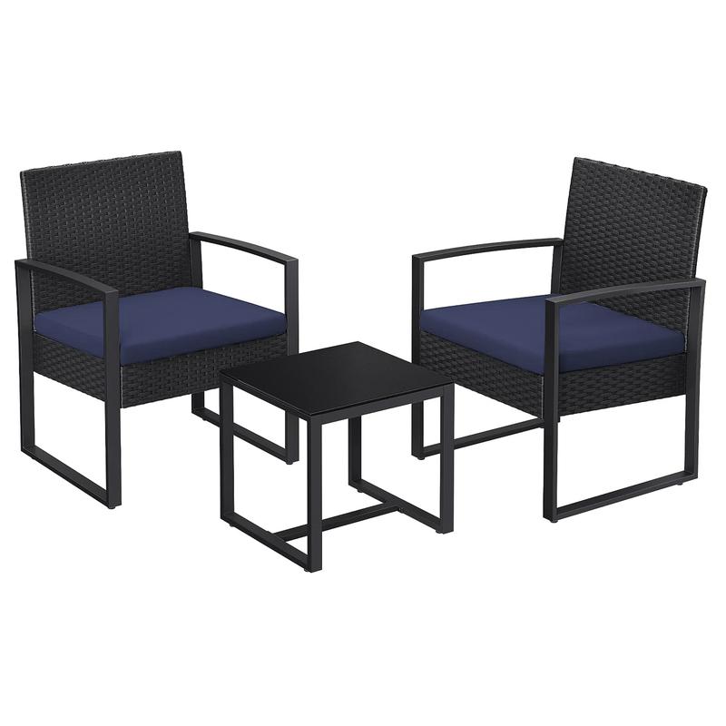 KRUZO Wicker Patio Furniture Bistro Outdoor Conversation Chair - TikTok ...