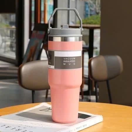 Product Introduction of [ HÀNG SẴN KHO ] Ly Giữ Nhiệt Kèm Ống Hút 900ml Nắp Dạng Xoay, Chất Liệu Inox 304 Giữ Nhiệt 6 Tiếng Thiết Kế Thông Minh 88 32