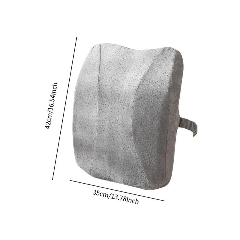 Product Introduction of Lumbar Support Pillow Cars Seat Lumbar Pillow Practical Compact Backrest Pad Accessory for Bed Car Driver Office Chair Sofa 0