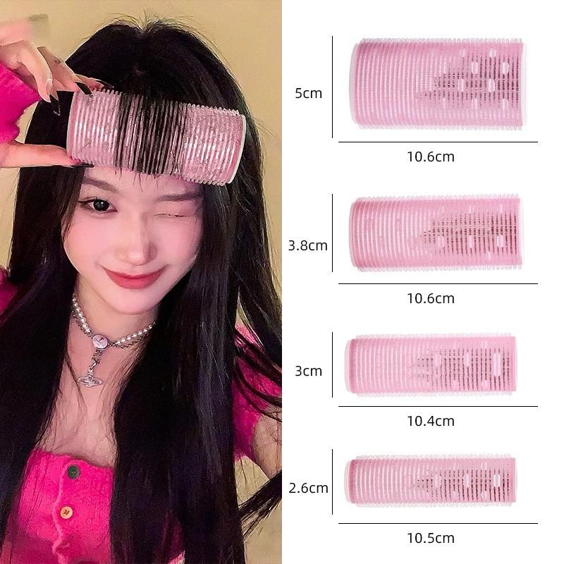 Lô uốn nhôm chịu nhiệt tiện 4 kích cỡ uốn máy bay tóc xoăn Cho Nữ