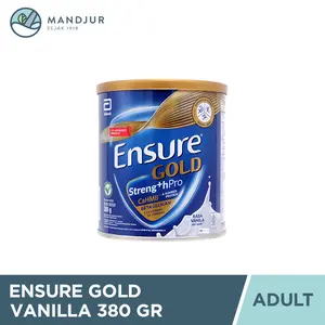 Ensure Vanilla 380 Gram - Susu Penambah Nutrisi Dewasa Rendah Laktosa