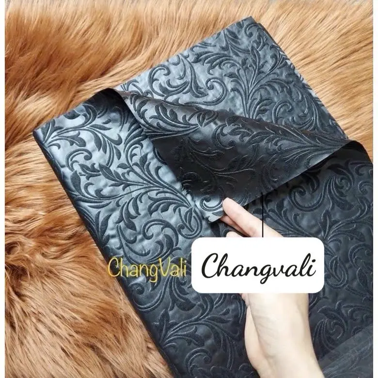 Giấy gấm lụa hoa văn cao cấp gói hoa 5