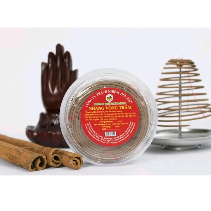 Nhang Vòng Trầm 24 giờ và 4 giờ/hộp 10 vòng 1