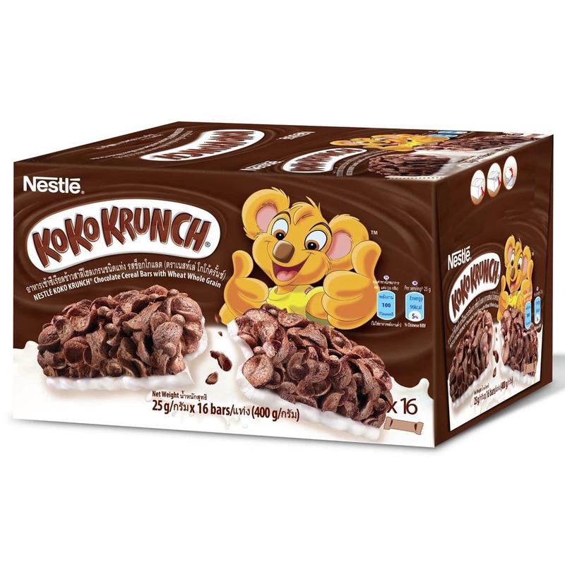 Hộp 24 Thanh Ngũ Cốc Ăn Sáng NESTLE KOKO KRUNCH (25gx24)