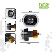 Gambar LUXIMOS Biled Projie 40W Lampu 2.5 Inch RGB Mini Pendingin Super Terang Shroud BP3 - NINE AUTOSERIES - Red dari NINE Official Store_NEW Kota Administrasi Jakarta Barat 4 Tokopedia