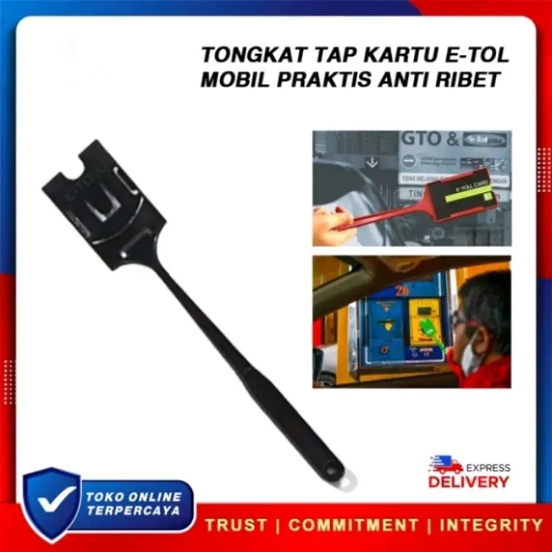 (COD) TONGKAT TAP KARTU E-TOLL MOBIL ANTI RIBET/TONGKAT GTO E-MONEY MURAH
