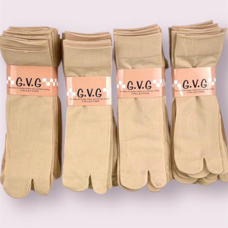 COMBO 10 đôi ( 20 chiếc ) Tất Da Nữ G.V.G Xỏ Ngón Siêu Dai Chống Trơn Trượt Hàng Chất Lượng 2025