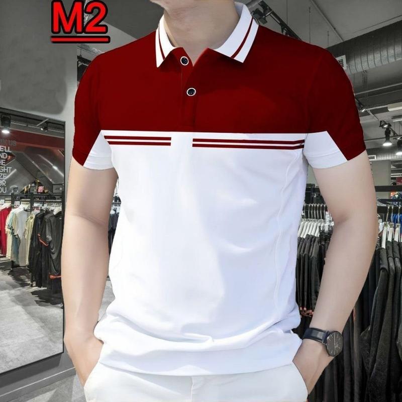 Product Introduction of Men's 3D Polo Shirt, Casual Style, Made of Cool and Stretchy Fabric 3