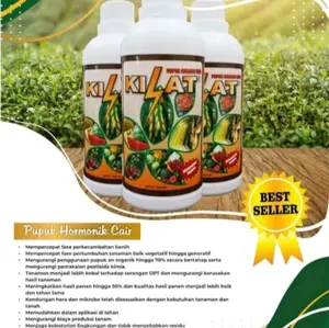 PUPUK KILAT.pupuk cair organik 1000 ml Tanaman Alami Putih Benih Tanah Tumbuhan