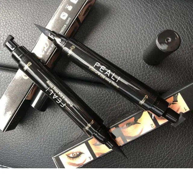 FEALI Eyeliner Stamp 2in1 Waterproof Liquid Duo Eyeliner Wing With Stamp 1