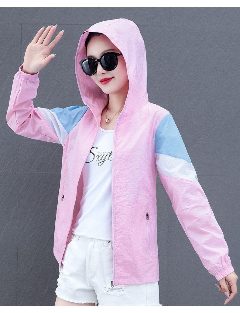 Product Introduction of Woodpecker UPF50+ Ice Silk Sun Protection Clothing for Women Summer 2024 New Thin UV Protection Outdoor Rich Lady Skin Clothing for Women 19
