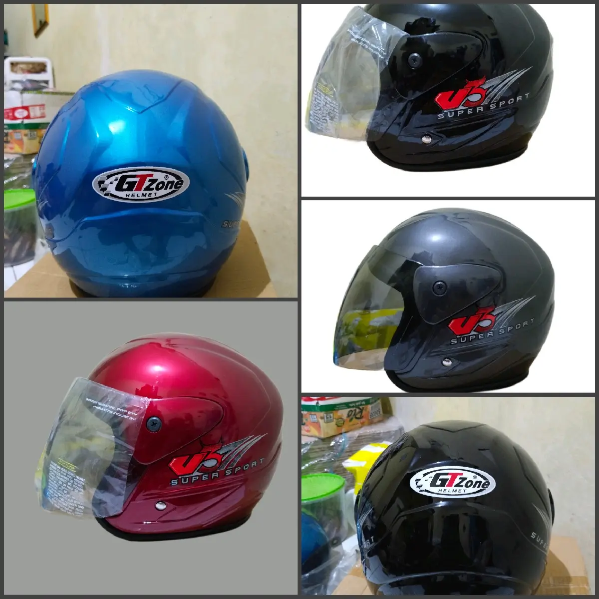 HELM ANAK JUNIOR SD SMP 6-14 TAHUN Motorcycle