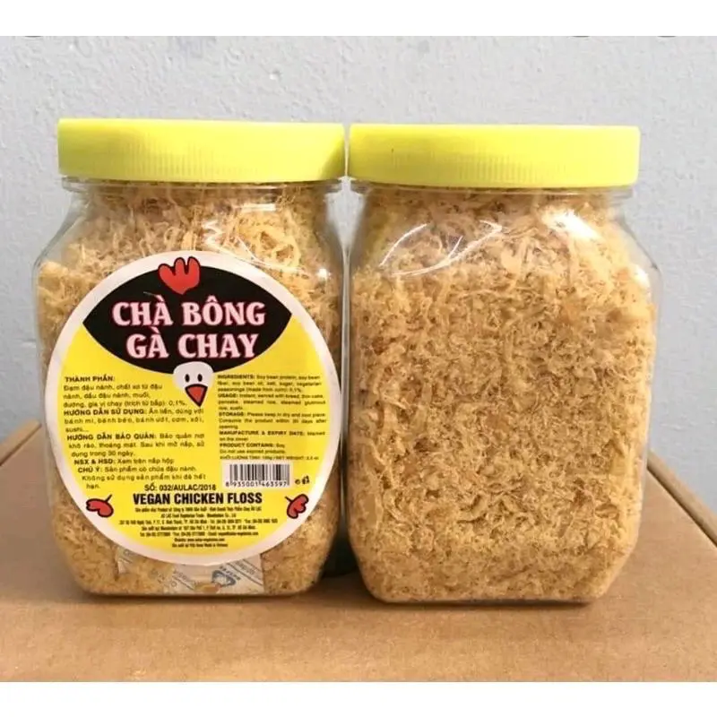 RUỐC CHÀ BÔNG GÀ CHAY HỘP 100G THỰC PHẨM CHAY ÂU LẠC