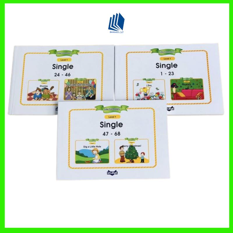 SÁCH - Little Fox Single Stories level 1 - in gộp 3 cuốn