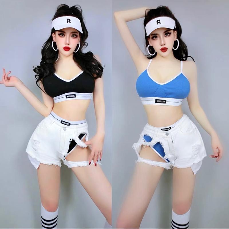 Sét bikini Mesiogre cotton cạp cao áo có sẵn mút đệm màu xanh, đen, xám, trắng 7
