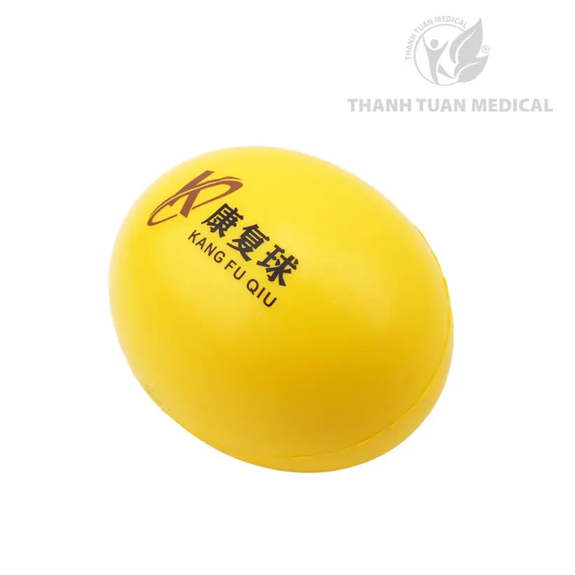 Bóng bóp tay hình ô van sỏ 1 ngón - Tập phục hồi chức năng sau tai biến, chấn thương Tập Tay Tập Cơ Tay