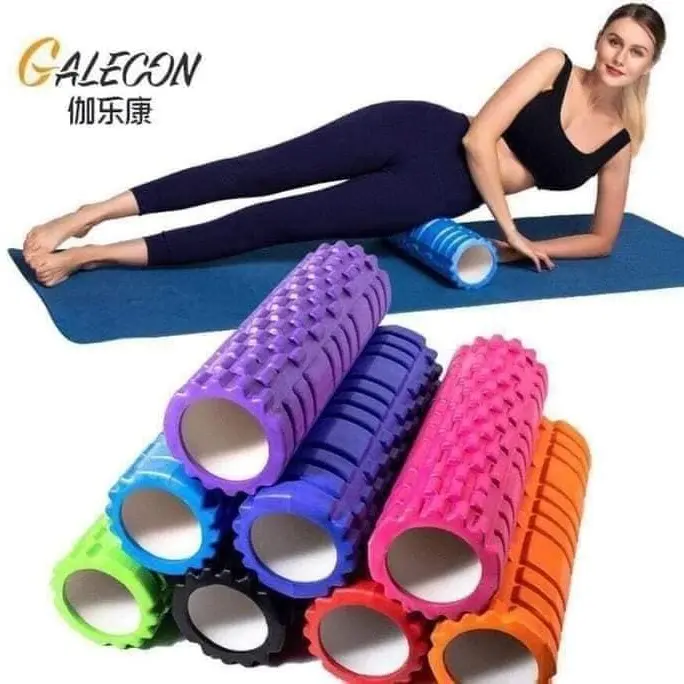 Con lăn Massage tập Yoga Welike - Phụ kiện hỗ trợ tập yoga Foarm Roller cao cấp giúp thư giãn cơ thể lưu thông khí huyết Gym Cao Su Tập Gym 1