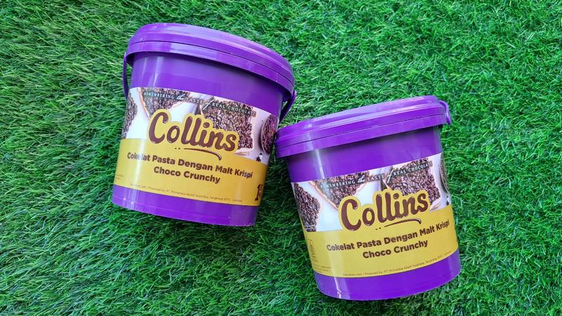 JATIM - COLLINS CHOCO CRUNCHY 1KG - Selai Cokelat Pasta Malt Krispi Coklat JATIM - COLLINS CHOCO CRUNCHY 1KG - Selai Cokelat Pasta Malt Krispi Coklat