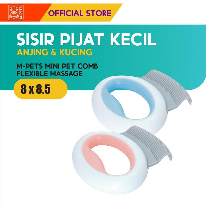Gambar M-Pets Mini Pet Comb /  Sisir Pijat Anjing Kucing Hewan dari M-Pets Volk Pets Indonesia Kota Tangerang Tokopedia