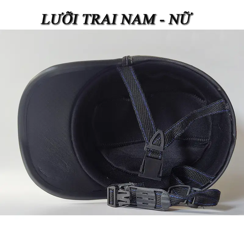 Mũ Bảo Hiểm Dạng Kết Cho Nam Và Nữ (Kết Da) - Nón Bảo Hiểm Thời Trang Dễ Thương 2