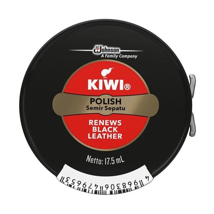 kiwi semir sepatu pasta black/brown 17.5ml 2