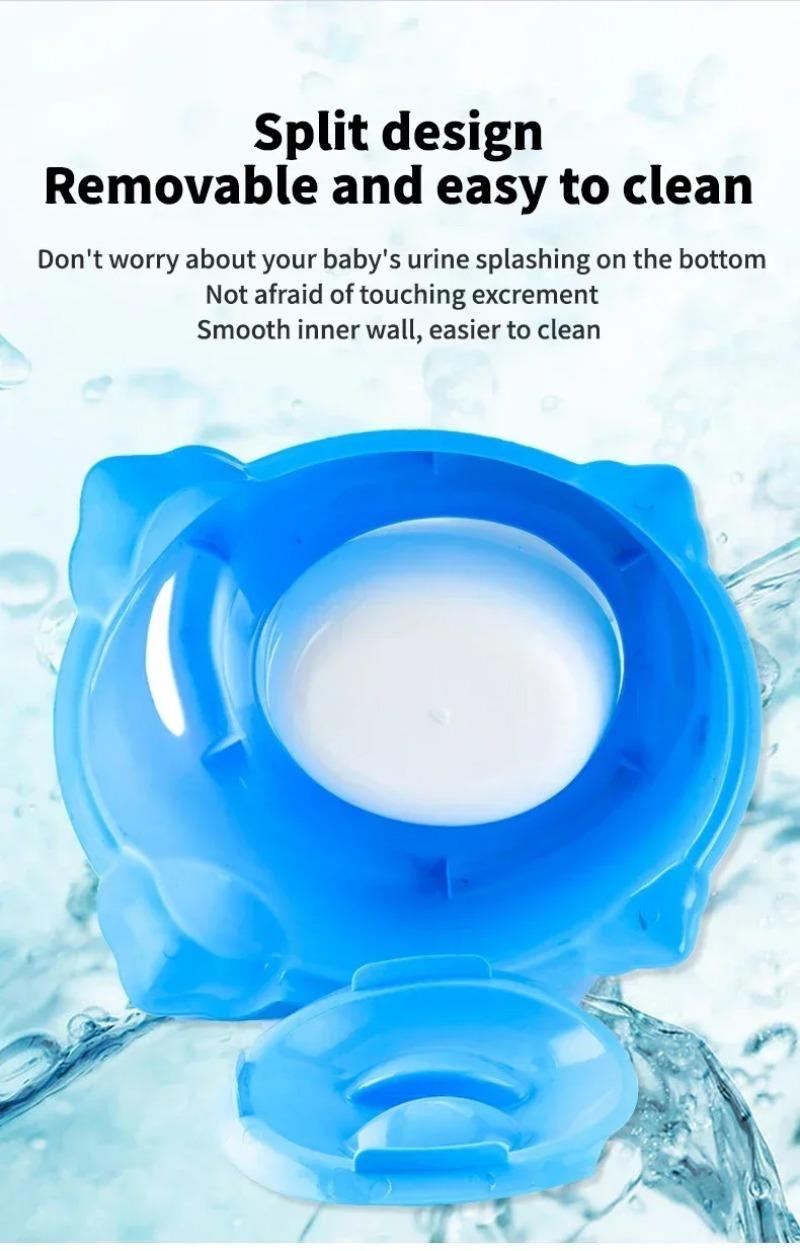 Product Introduction of Baby Portable Potty Cute Plus Size Baby Toilet Training Chair With Detachable Storage Cover Easy To Clean Children's Toilet 10