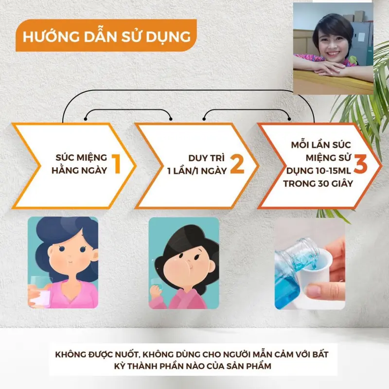 Nước súc miệng thảo dược, bớt hôi miệng, loại sạch mùi hôi loại 150ml #thaoduoc #thiennhien #labocca #hoimieng #viemloi 6