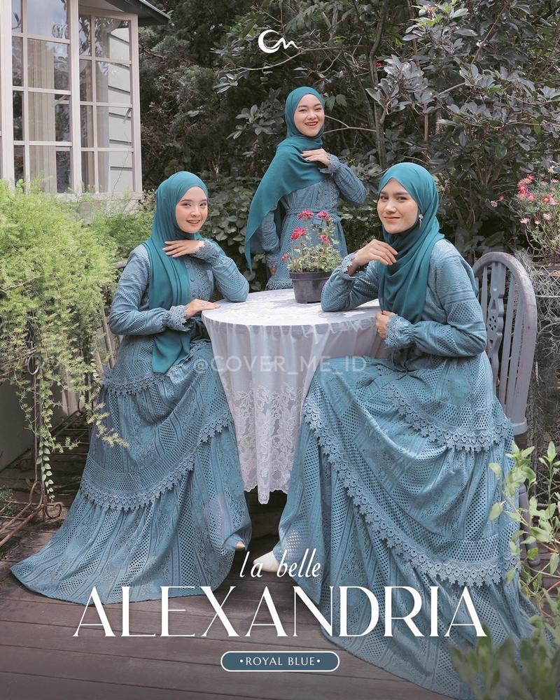 Product Introduction of LA BELLE ALEXANDRIA DRESS COVERME ID  dress brukat 7