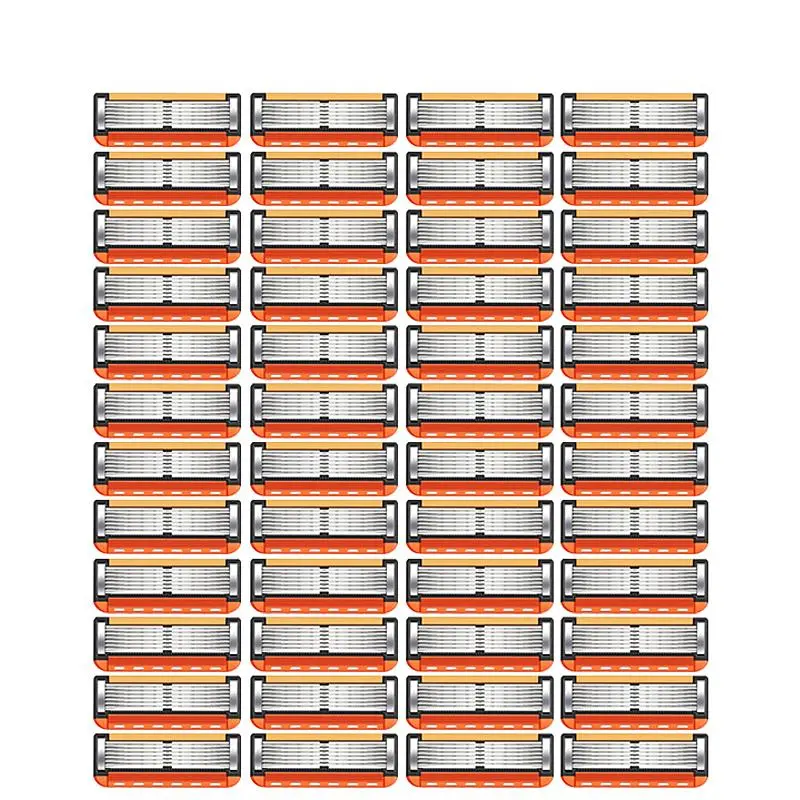 Men's Razor Blade Replacement, 48pcs/box Razor Blade Replacement, Men's Sharp Shaver, Men's Care Products