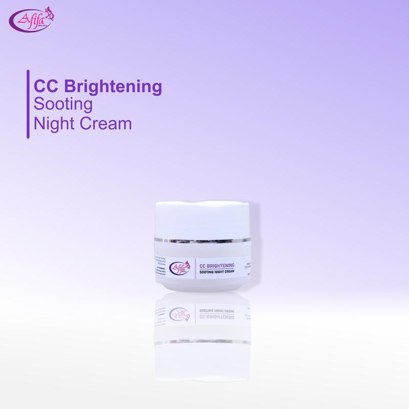 AFIFA CC BRIGHTENING NIGHT CREAM | CREAM PENCERAH 0