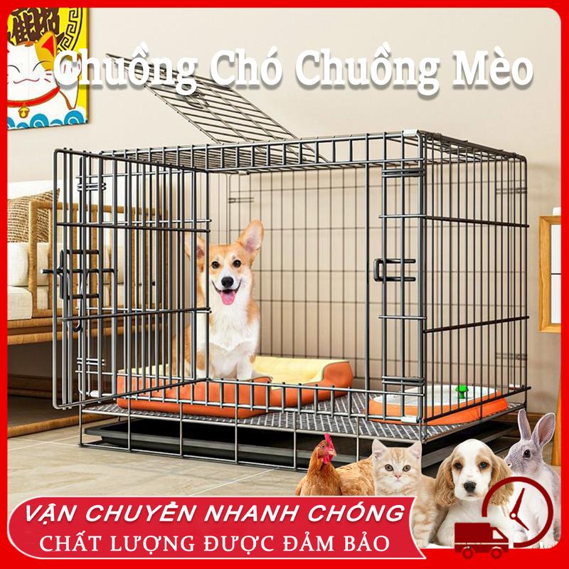 Chuồng Quây Thú Cưng Chuồng Chó Chuồng Mèo Chuồng nuôi chó Chuồng chó Có thể gập lại lồng chó mèo Nhiều kích cỡ M/L/XL Lồng thú cưng chuồng chó ngoài trời chuồng  chó chuồng  chạy