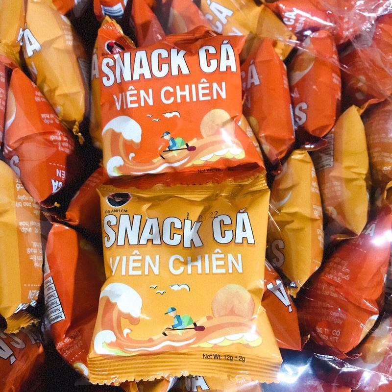 BÁN SỈ 1 Bịch 60 Gói Snack Cá Viên Chiên bimbim Ăn Vặt Food