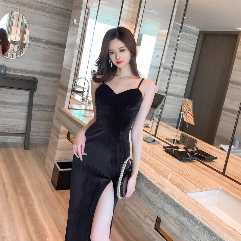 GAUN SEKSI/GAUN BAHAN BELUDRU 3