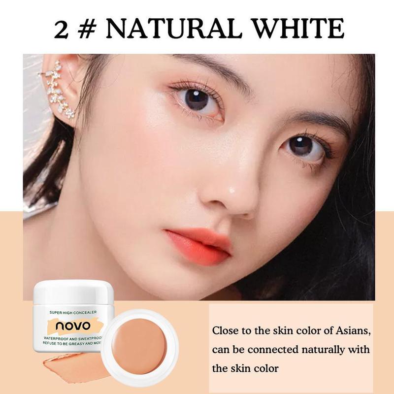 Product Introduction of NOVO Concealer Palette Flawless Concealer Long-lasting Control Acne Tattoo Cover Oil Dark B9I8 50