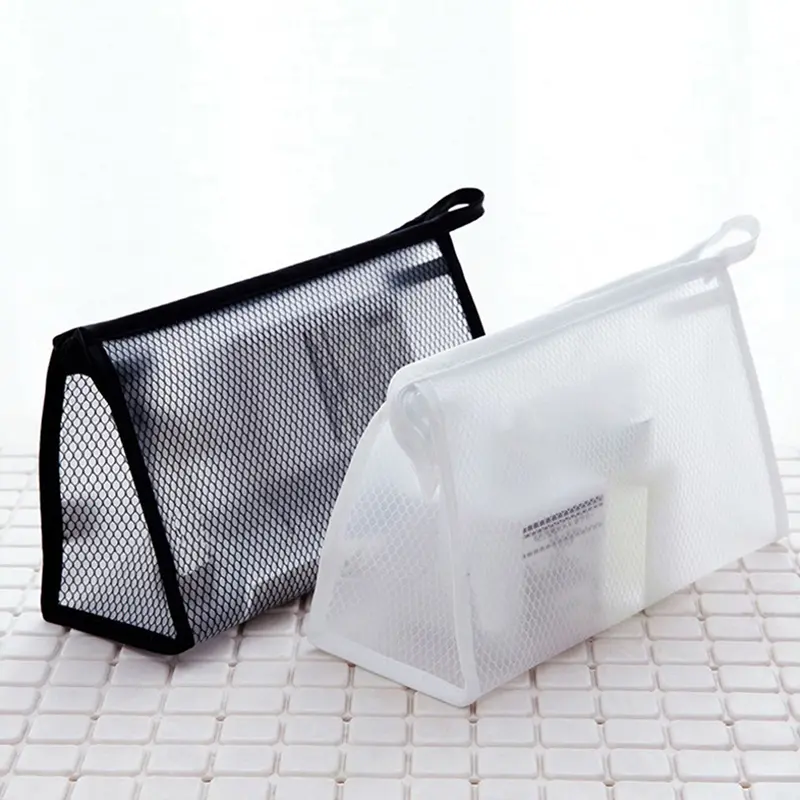 Túi Lưới Đựng Mỹ Phẩm Du Lịch, 1 Chiếc, Hộp Đựng Mỹ Phẩm Túi Trang Điểm Túi Sắp Xếp Đồ Vệ Sinh Cá Nhân 3