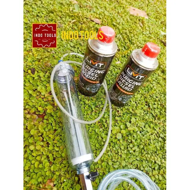 BOSSQUE Alat Purging Kit untuk Membersihkan Injector dan Komponen Pompa Injeksi Mobil Diesel