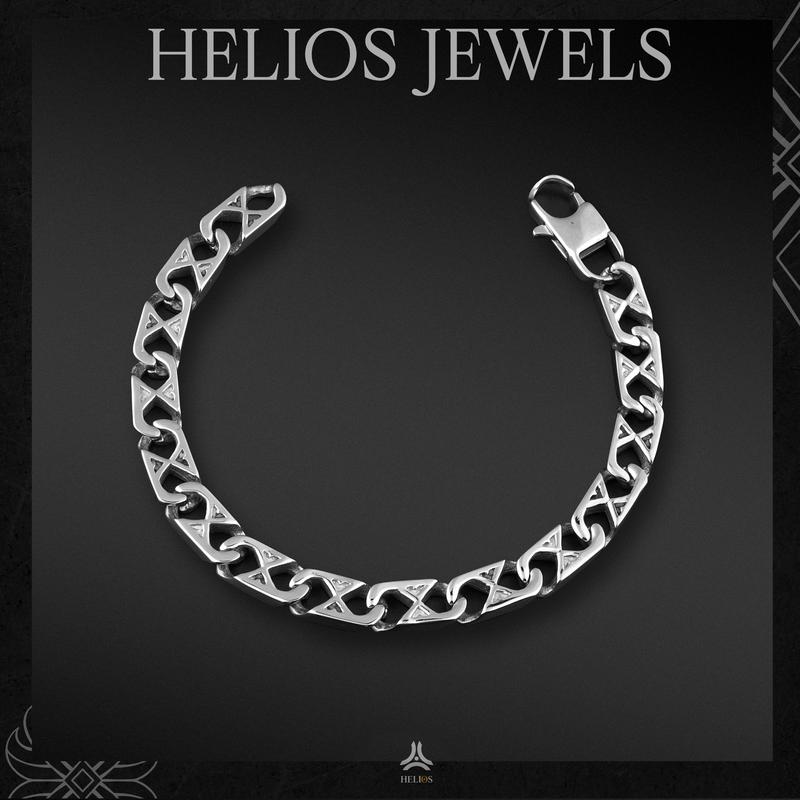 Vòng tay kim loại Helios Xích Freedom hợp kim V2