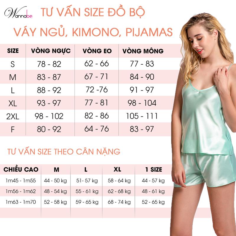 Đầm ngủ sơ mi lụa cao cấp WANNABE váy ngủ kiểu dáng pijama rộng rãi thoải mái tay dài viền gân nổi có túi tiện lợi Nữ Women Dress Đỏ Tay Loe DNS44 Tay Loe 8